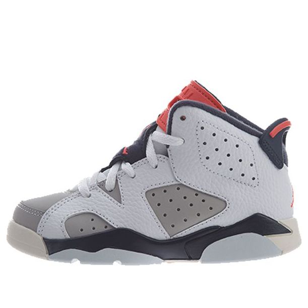 Air Jordan 6 Retro PS 'Tinker' White/Red-Grey 384666-104