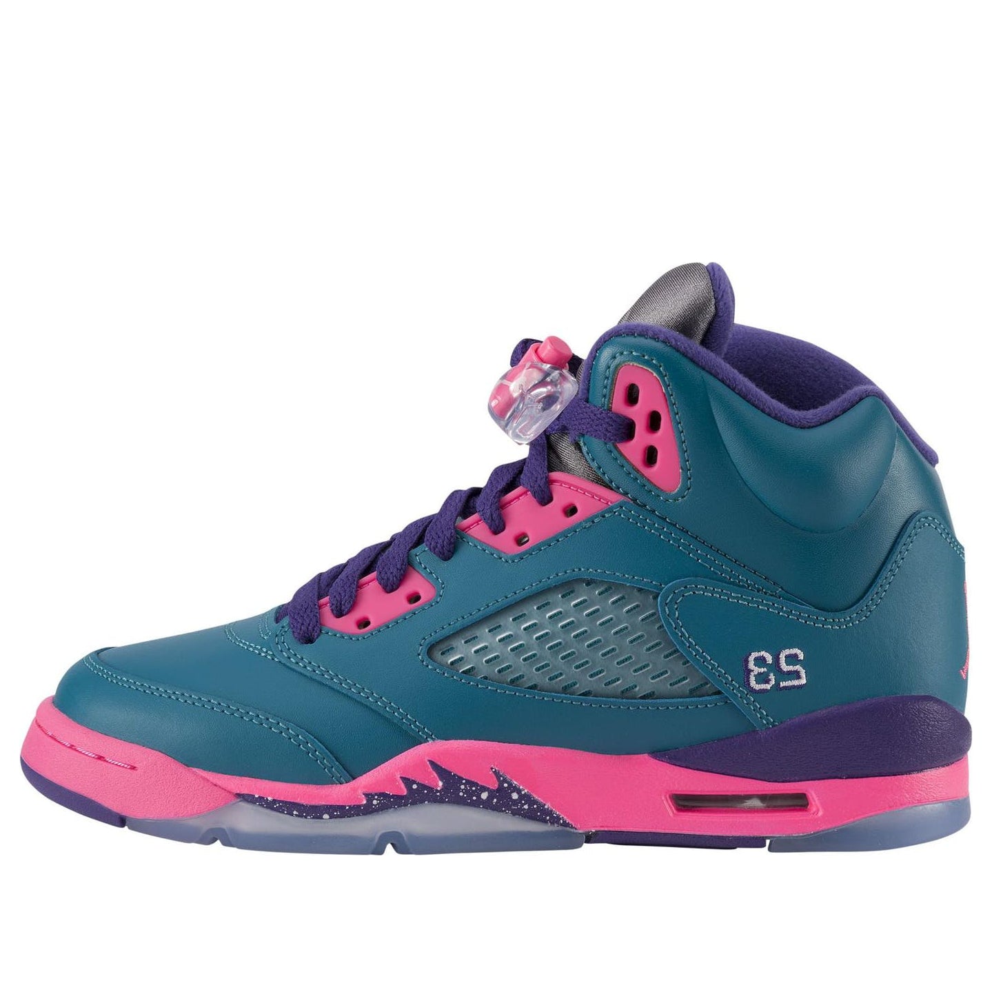 Air Jordan 5 Retro GS Tropical Teal Pink Purple 440892-307