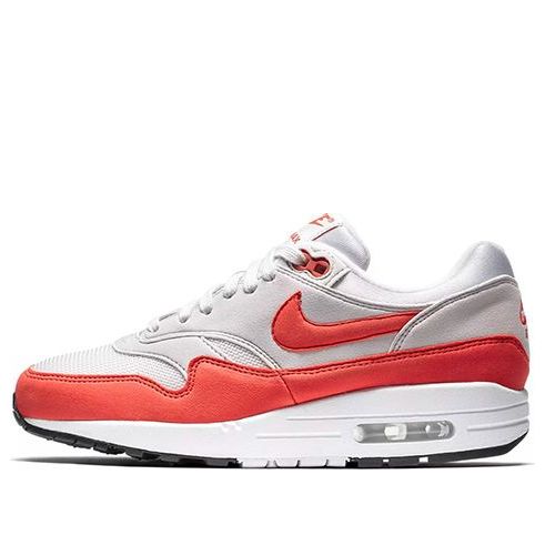 Nike Womens Air Max 1 'Habanero Red' Vast Grey/Habanero Red 319986-035 KICKSOVER