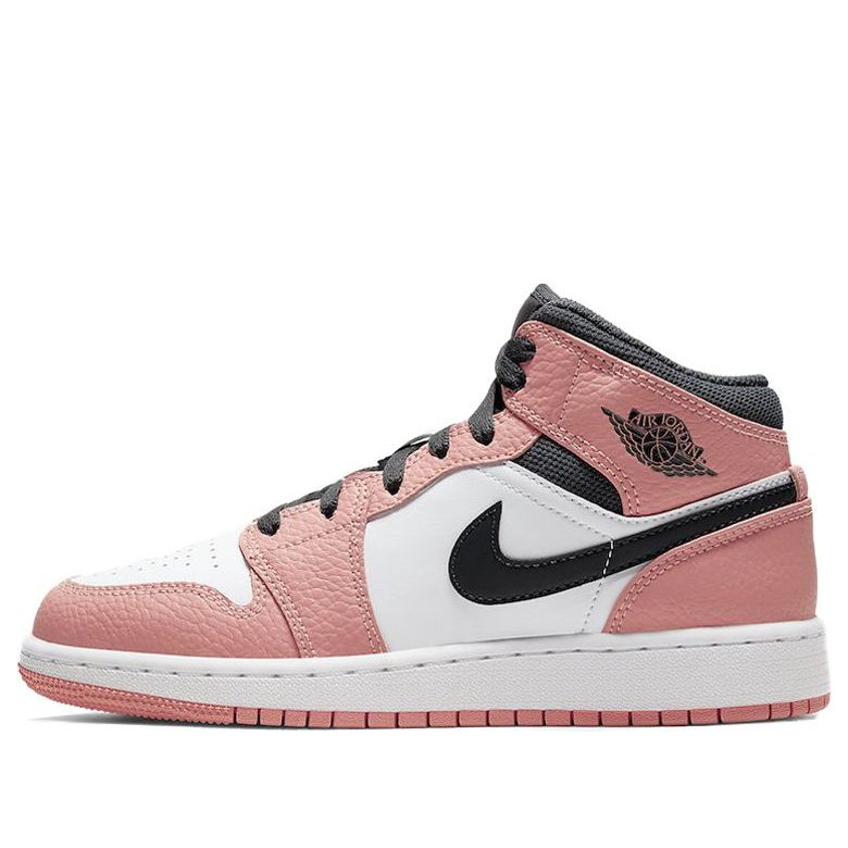 Air Jordan 1 Mid GS Pink Quartz 555112-603