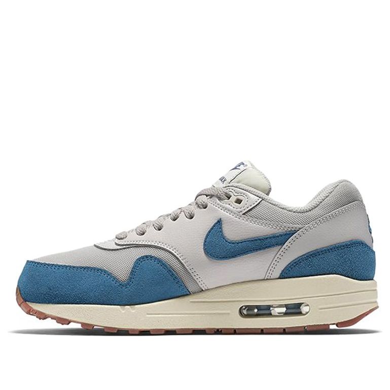 Nike Womens Air Max 1 Essential Light Bone Brigade Blue 599820-019 KICKSOVER