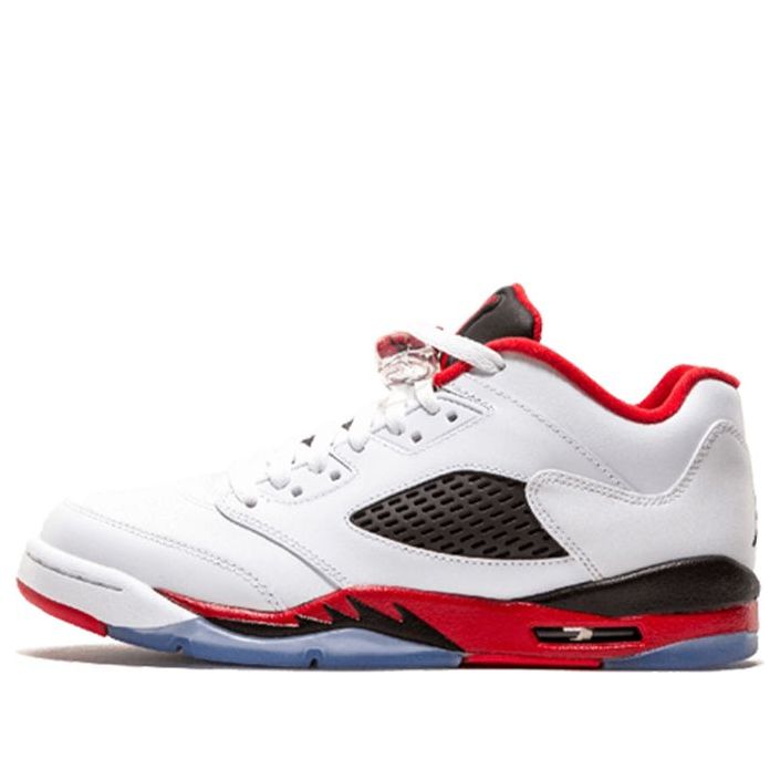 Air Jordan 5 Retro Low BG Fire Red 314338-101