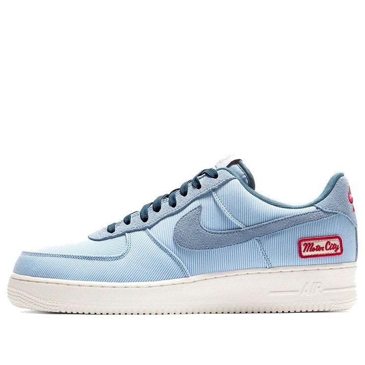 Nike Air Force 1 Low 'Detroit Home' Indigo Fog/Indigo Fog-Sail-Thunderstorm CD7785-400 KICKSOVER