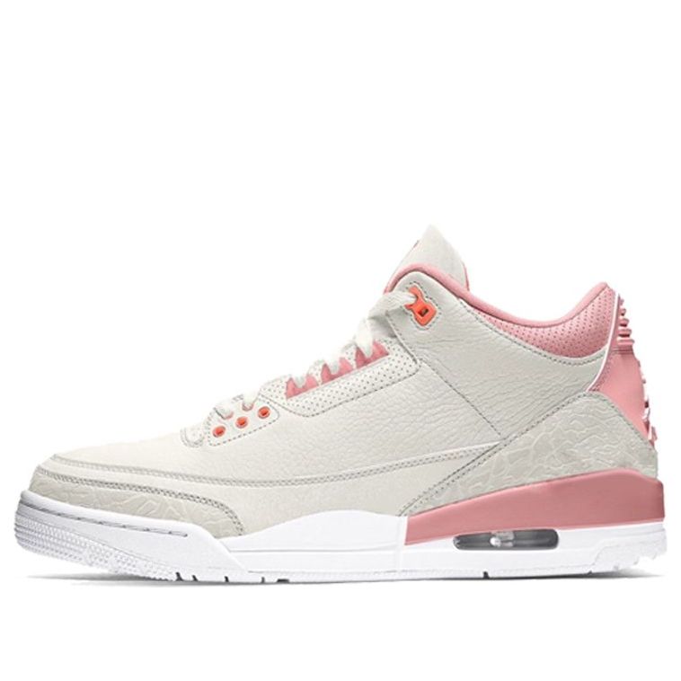 Womens WMNS Air Jordan 3 Retro 'Rust Pink' Sail/Rust Pink/White/Crimson CK9246-116