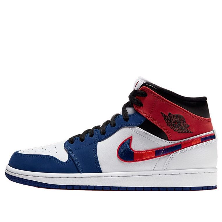 Air Jordan 1 Mid SE White University Blue 852542-146