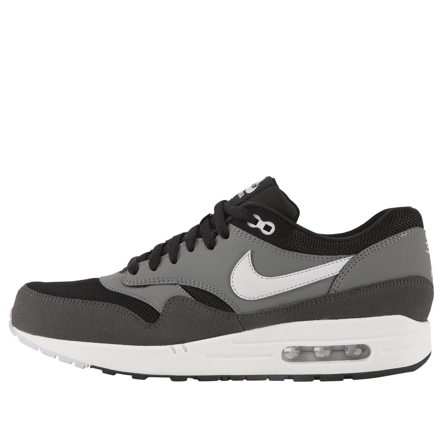 Nike Air Max 1 Black Geyser Grey 537383-001 KICKSOVER