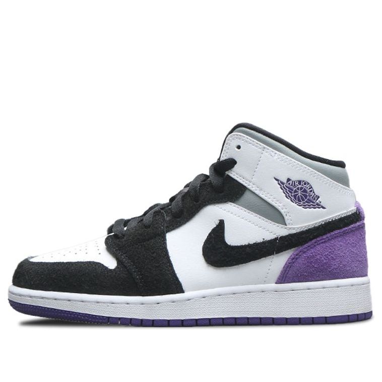 Air Jordan 1 Mid SE GS Varsity Purple BQ6931-105