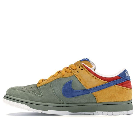 Nike Dunk Low Premium SB Skateboard 'Puff N Stuff' Oil Green/International Blue 313170-341