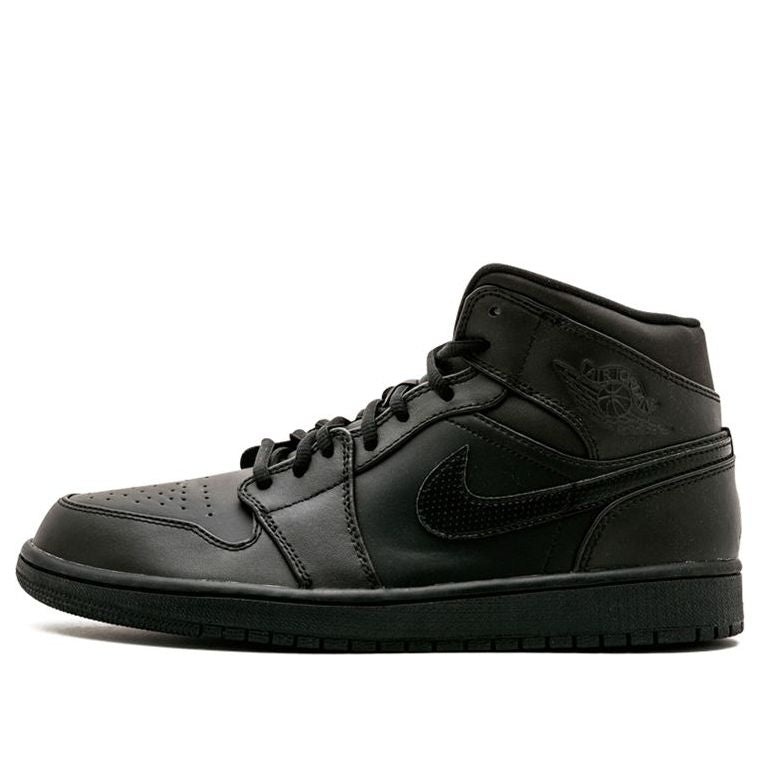 Air Jordan 1 Mid Black 554724-034