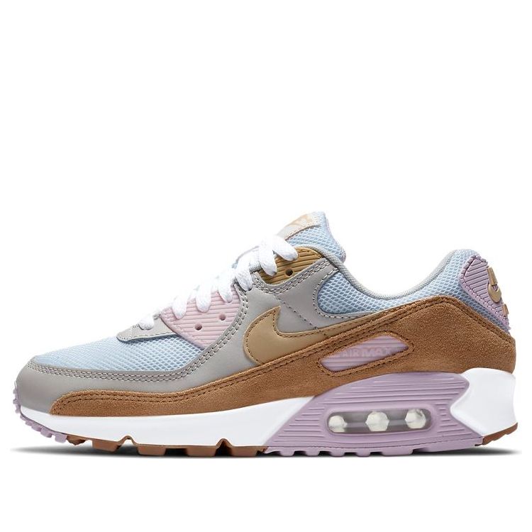 Womens Air Max 90 'White Sesame' White/Twine/Light Orewood Brown/Sesame DD6615-100 KICKSOVER