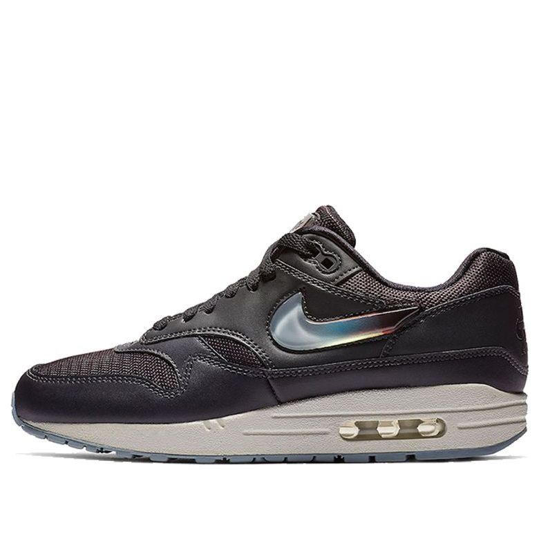 Womens Air Max 1 'Jelly Jewel - Black' Black/Active Fuchsia/Blue Gaze AT5248-001 KICKSOVER