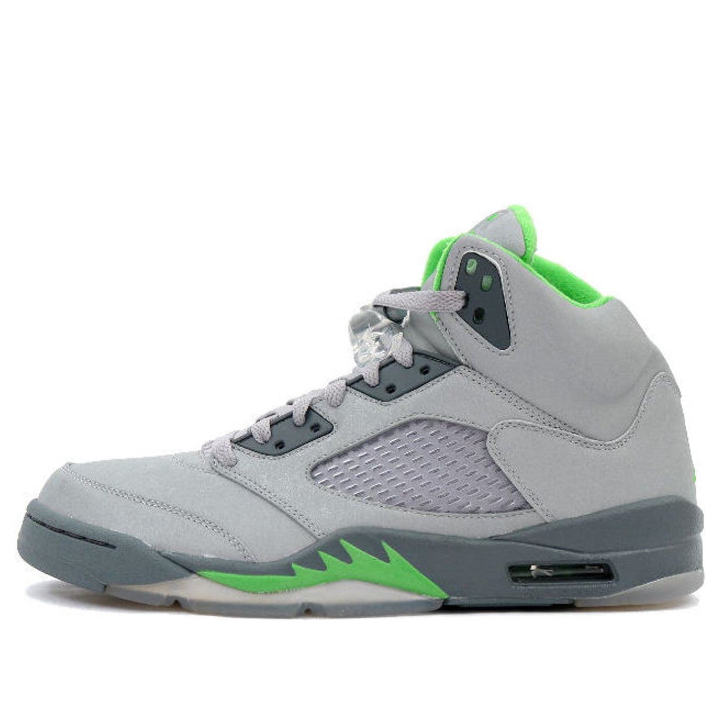 Air Jordan 5 Retro 'Green Bean' Silver/Green Bean-Flint Grey 136027-031