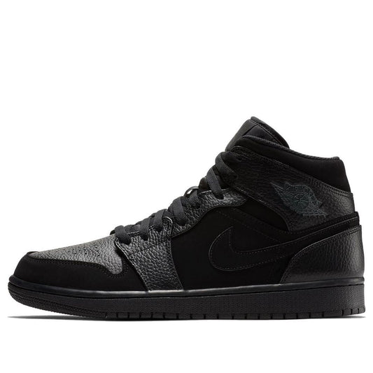 Air Jordan 1 Mid Black 554724-064