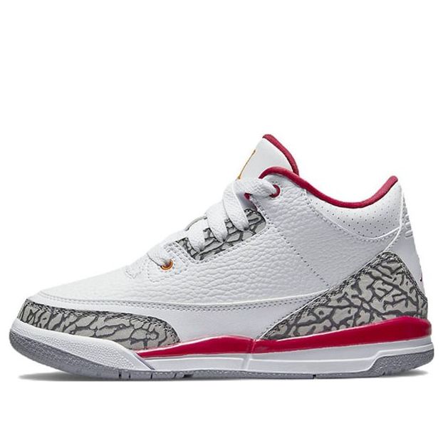 Air Jordan 3 Retro Cardinal Red BP 429487-126