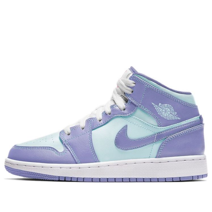 Air Jordan 1 Mid GS Purple Pulse 554725-500