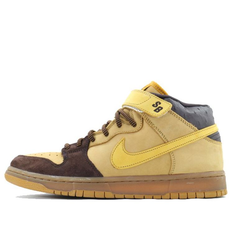 Nike Dunk Mid Pro SB Skateboard 'Wheat' Wheat/Bronze 314383-771 sneakmarks