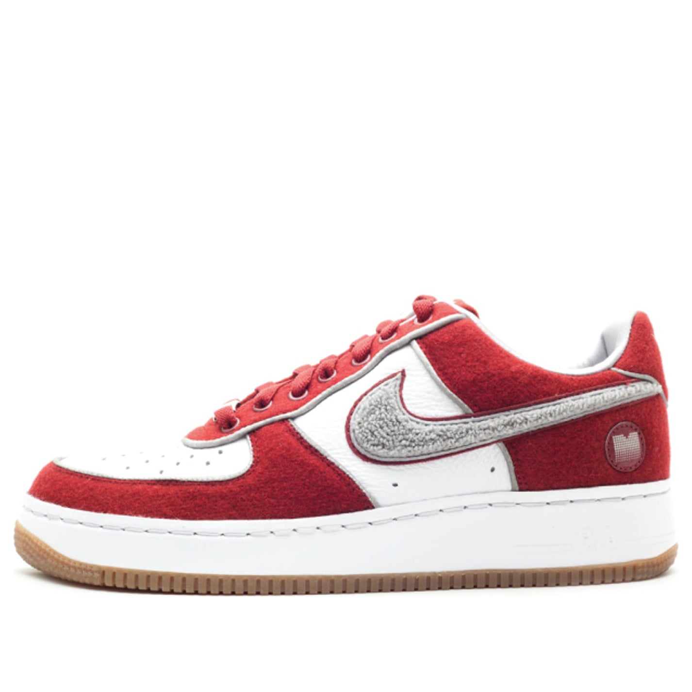 Nike Air Force 1 Low Supreme I/O 'Manhattan' Team Red/Matte Silver-White 318931-600 KICKSOVER