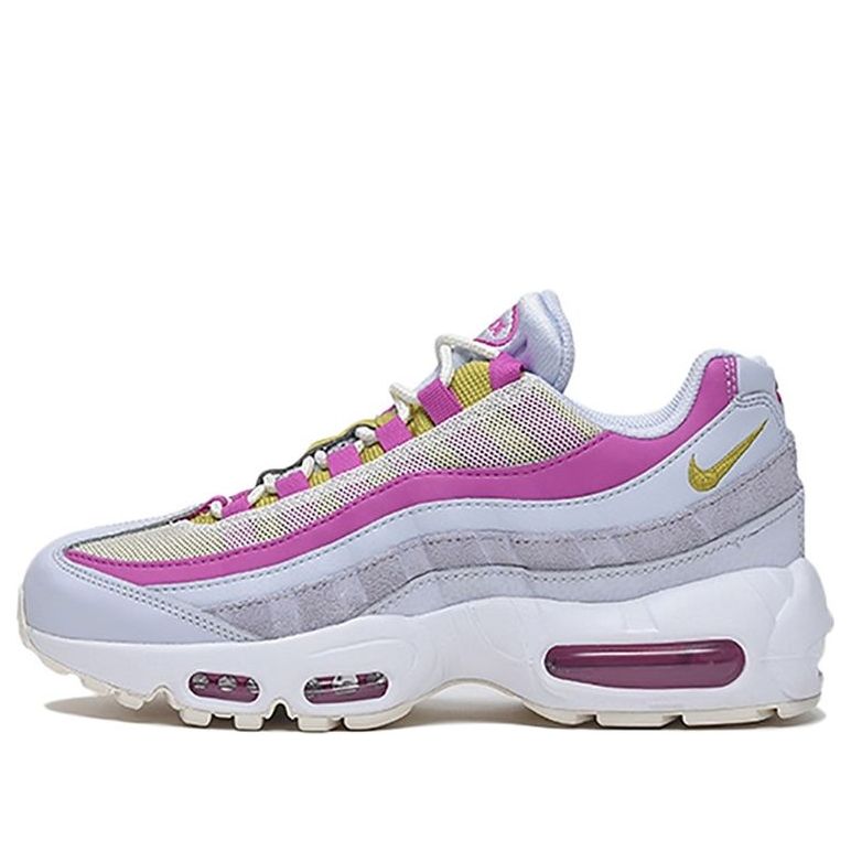 Nike Womens Air Max 95 'Fire Pink' Football Grey/Saffron Quartz/Fire Pink CI3710-001 sneakmarks