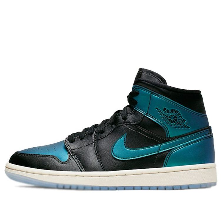 Womens WMNS Air Jordan 1 Mid Iridescent BQ6472-009