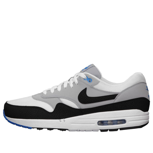 Nike Air Max 1 Essential 'Wolf Grey' White/Black/Wolf Grey/Photo Blue 537383-104 KICKSOVER