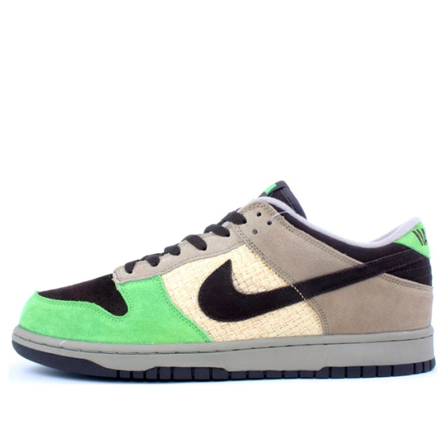 Nike Kickshawaii x Dunk Low 'Aloha' Khaki/Baroque Brown-Mean Green 310661-221