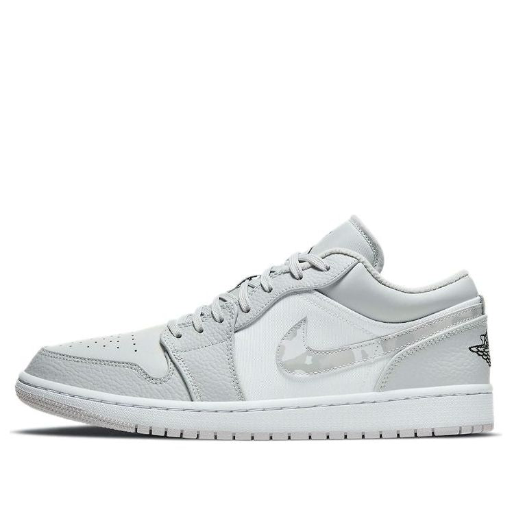 Air Jordan 1 Low 'White Camo' White/Photon Dust/Grey Fog DC9036-100