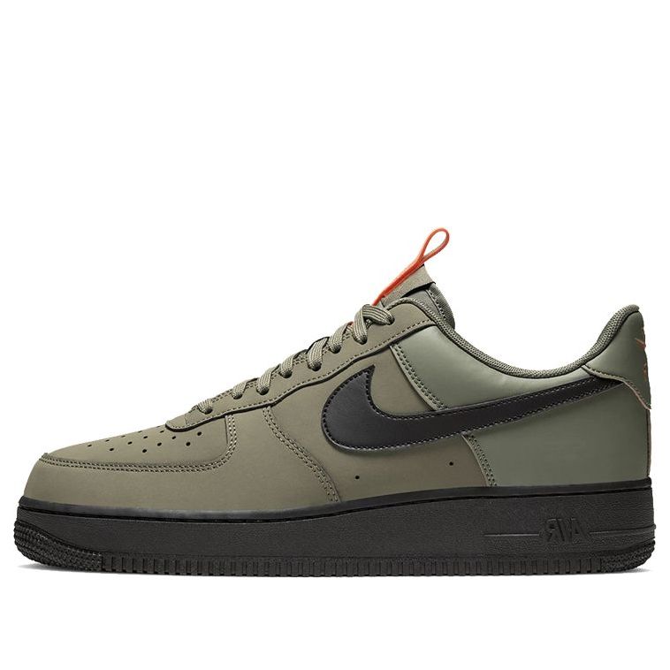 Nike Air Force 1 Low Medium Olive Medium Olive/Starfish/Black BQ4326-200 KICKSOVER