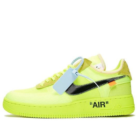 Nike The 10 Air Force 1 Low Nike x OFF-White - Volt AO4606-700 sneakmarks