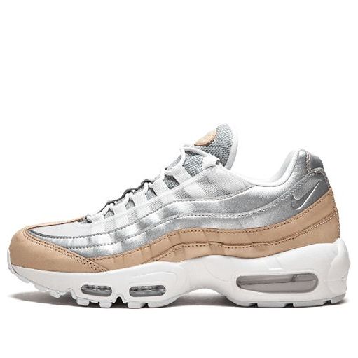 Nike Womens Air Max 95 SE PRM Pure Platinum AH8697-002 sneakmarks