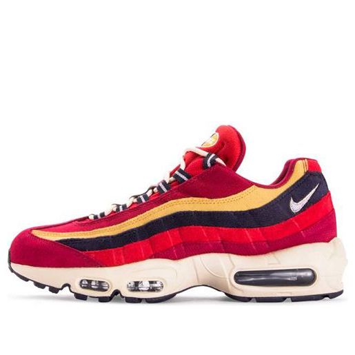 Nike Air Max 95 Premium 'Red Crush' Red Crush/Wheat Gold-University Red-Provence Purple 538416-603 sneakmarks