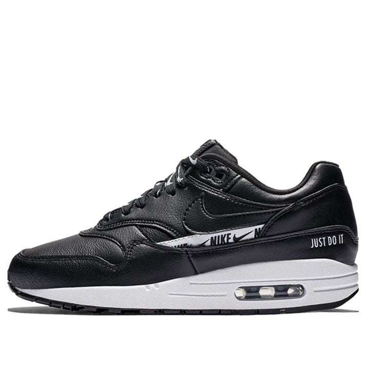 Nike Womens Air Max 1 SE 'Black Logo' Black/White/Black 881101-005 KICKSOVER