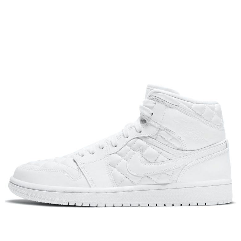 Womens WMNS Air Jordan 1 Mid SE Quilted White DB6078-100