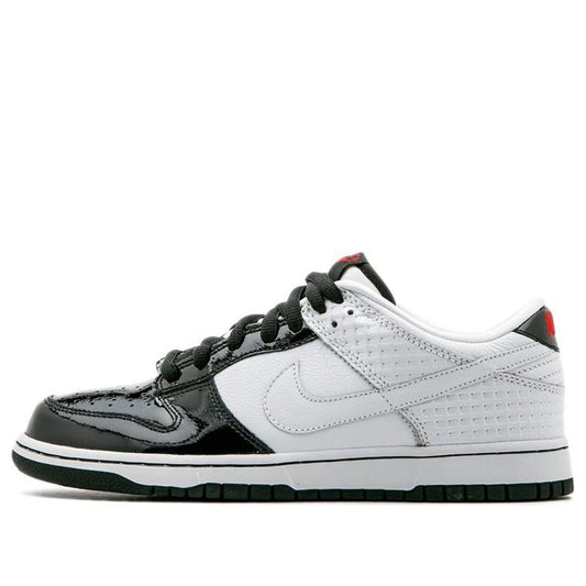 Nike Dunk Low Premium 'Jordan Pack' White/White-Black 307696-113