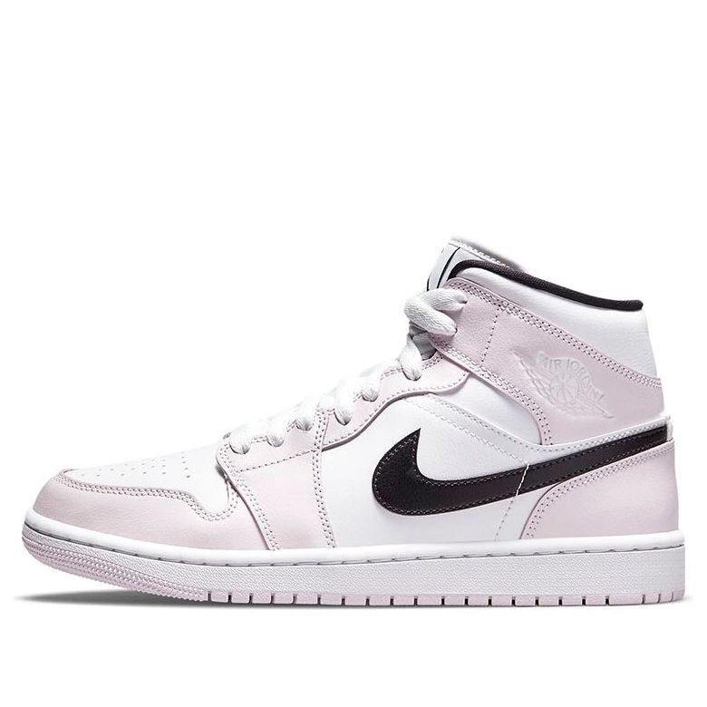 Womens WMNS Air Jordan 1 MId Barely Rose BQ6472-500