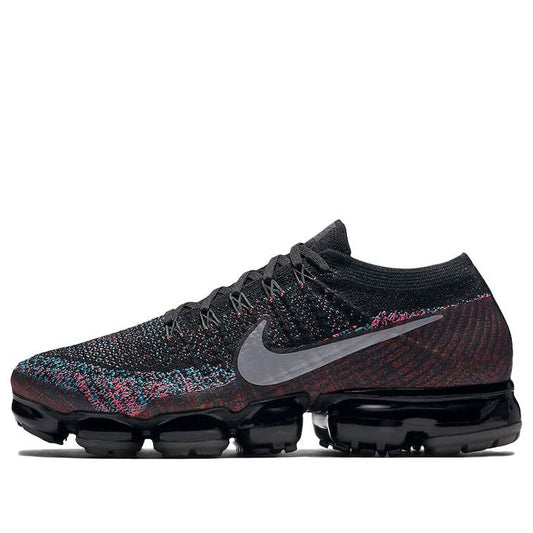 Nike Air VAPORMAX Flyknit Black/METALLIC SILVER-BLUE LAGOON 849558-015