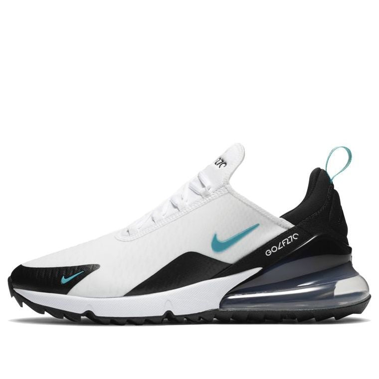 Nike Air Max 270 Golf 'Dusty Cactus' White/Black/Metallic Silver/Dusty Cactus CK6483-100 KICKSOVER