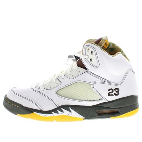 Air Jordan 5 Retro 'Cinder' White/Dark Cinder-Dark Army-Del Sol 136027-121