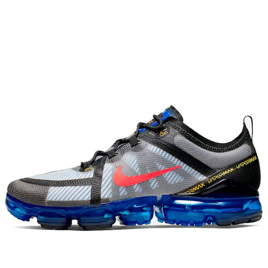 Nike Air VaporMax 2019 'Black Hyper Blue' Black/Bright Crimson-Hyper Blue AR6631-008 KICKSOVER