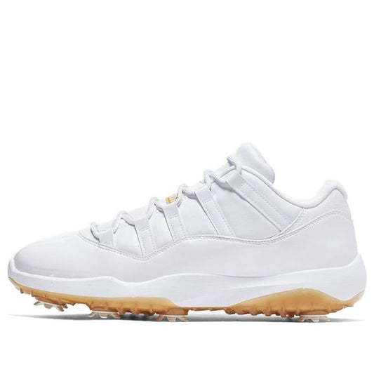 Air Jordan 11 Low Golf 'Metallic Gold' White/Metallic Gold AQ0963-102