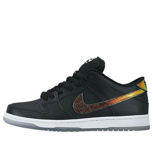 Nike SB Skateboard Dunk Low Pro 'Sparkle' Black / White / Multi-Color 304292-091