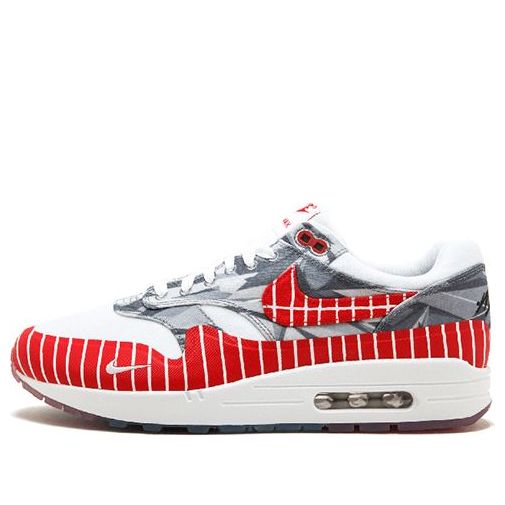 Nike Wasafu x Air Max 1 'Nomad' White/University Red/Neutral Grey AH7740-100 KICKSOVER