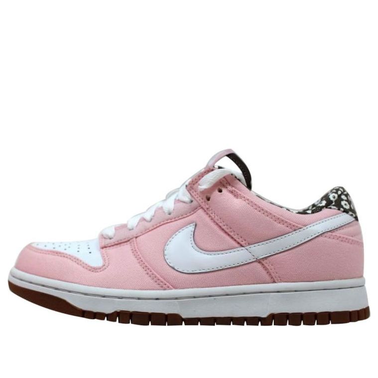 Nike Womens WMNS Dunk Low CL 'Light Coral' Light Coral/White-Olive Khaki 317815-811