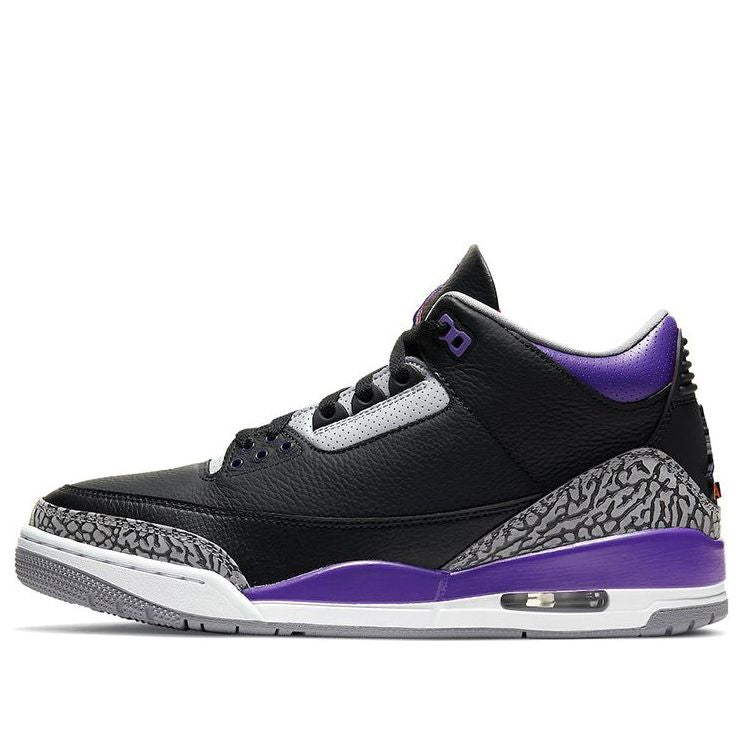 Air Jordan 3 Retro Black Court Purple CT8532-050