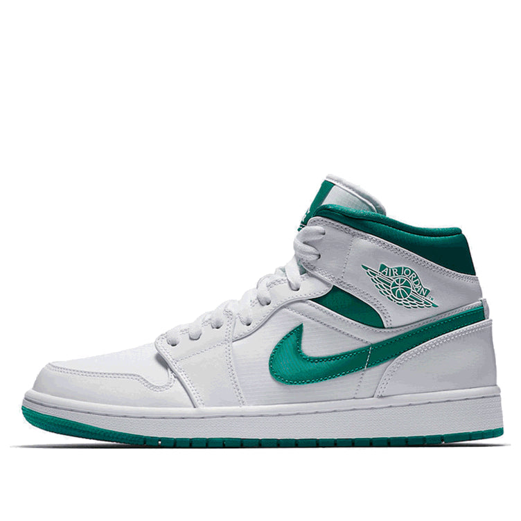 Air Jordan 1 Mid White Mystic Green CD6759-103