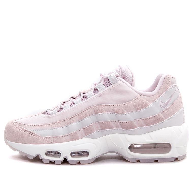 Nike Womens Air Max 95 LX 'Particle Rose' Particle Rose/Vast Grey-Summit White-Particle Rose AA1103-600 sneakmarks