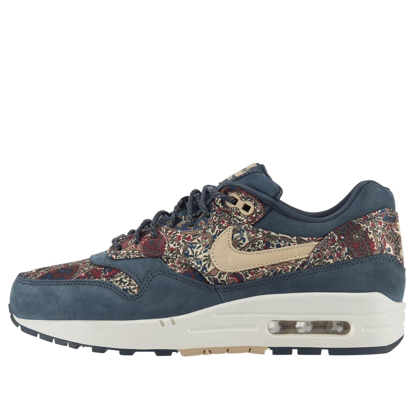 Nike Womens Air Max 1 QS Liberty - Armory Navy Tan 540855-402 KICKSOVER