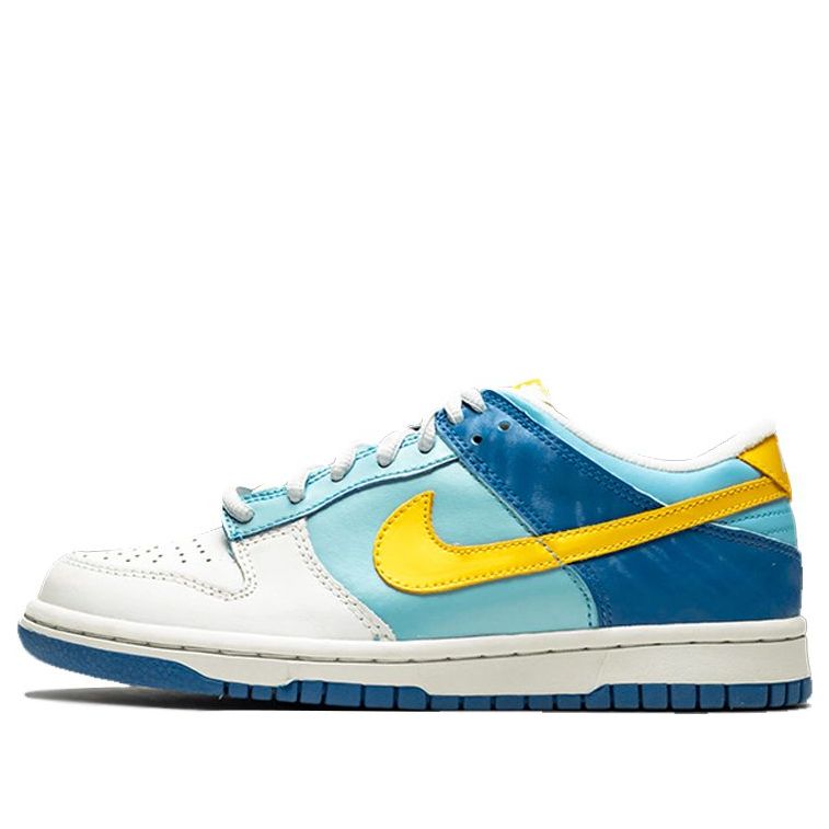 Nike Air Dunk Low'Splash' GS Splash/Yellow Ochre-Powder Blue-Dark Maroon 309601-471