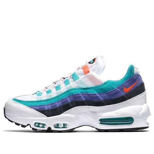 Nike Air Max 95 'Hyper Jade' White/Flash Crimson-Hyper Jade AV7939-100 sneakmarks