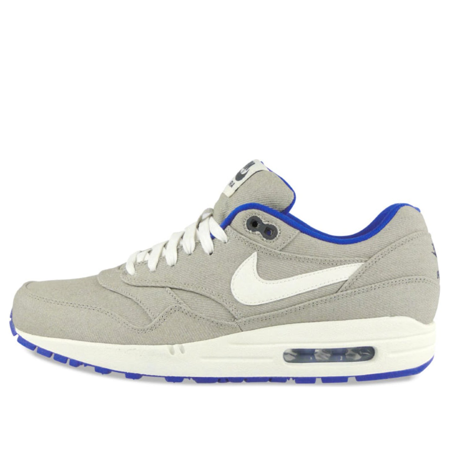 Nike Air Max 1 Premium 'Classic Stone' Classic Stone/Sail/Hyper Blue/Anthracite 512033-040 KICKSOVER