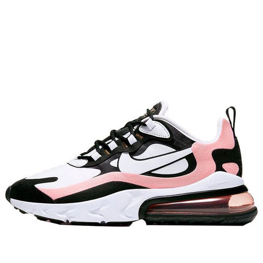 Nike Womens Air Max 270 React Black White Bleached Coral AT6174-005 KICKSOVER